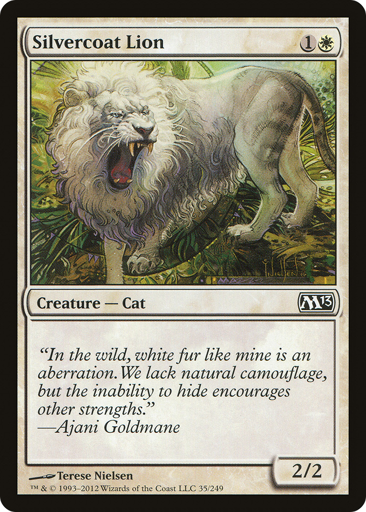 Silvercoat Lion Card Image