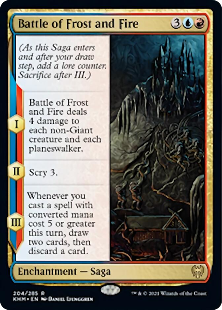 Battle of Frost and Fire Card Image