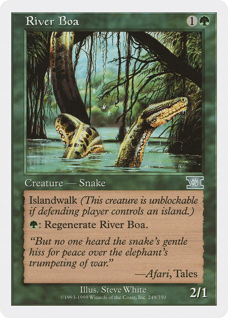 River Boa Card Image