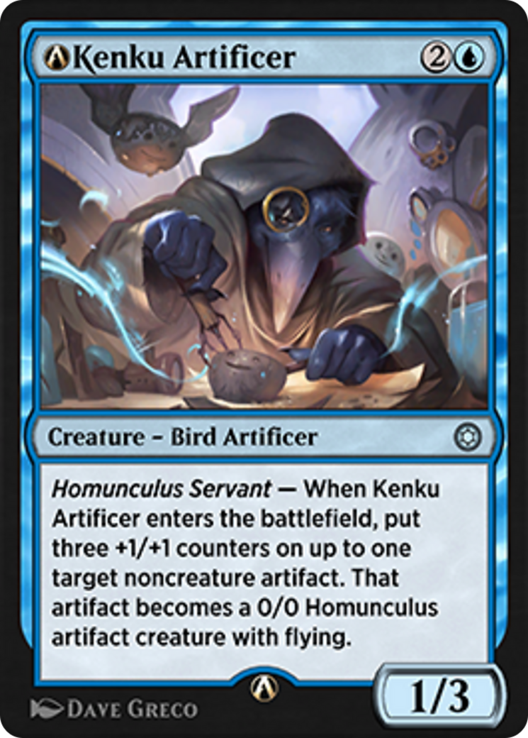 A-Kenku Artificer Card Image
