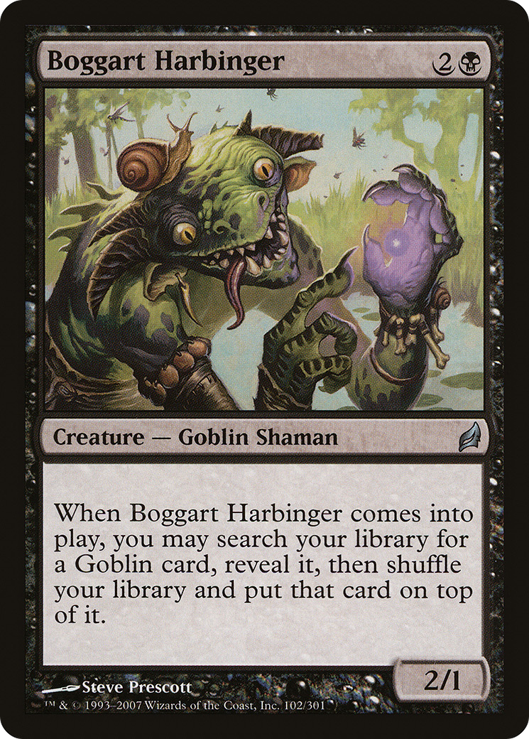 Boggart Harbinger Card Image