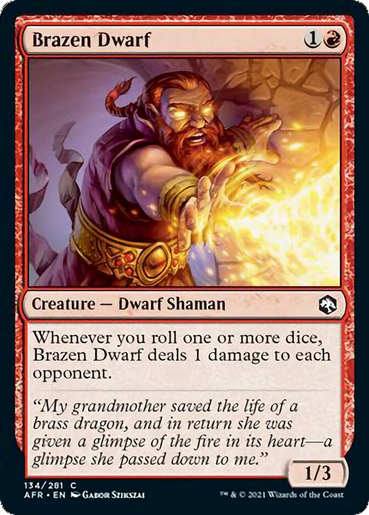 Brazen Dwarf Card Image
