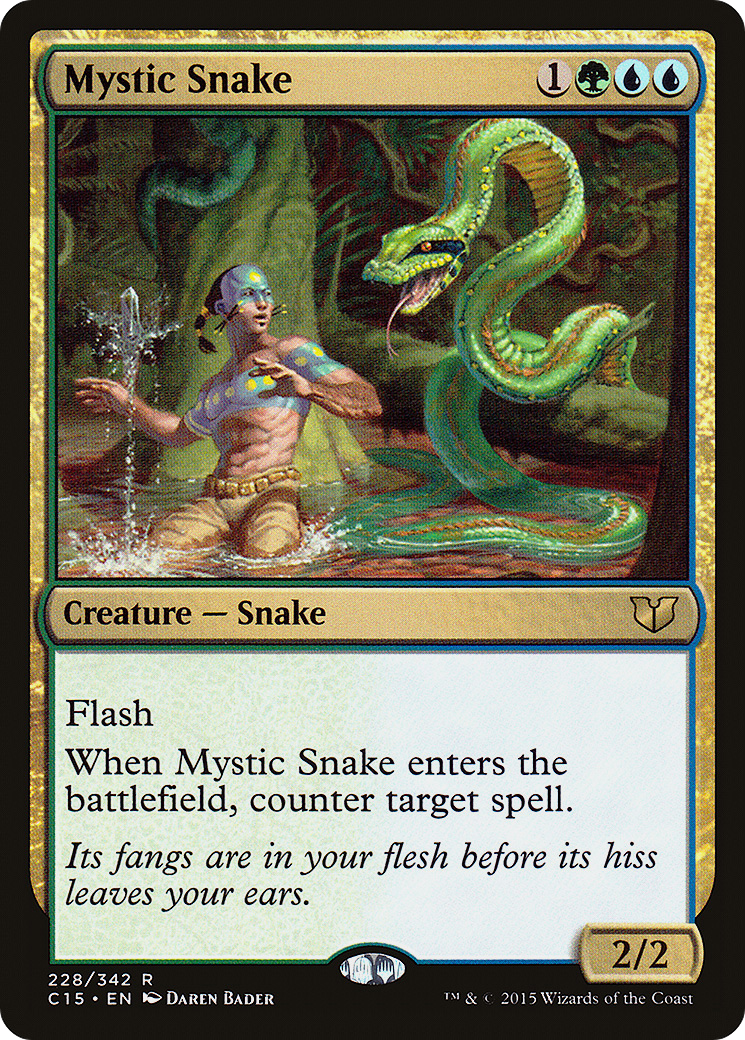 Mystic Snake Card Image