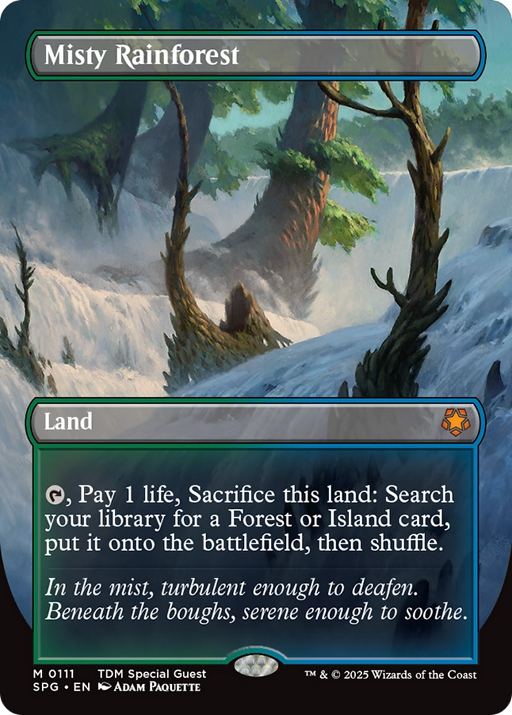 Misty Rainforest Card Image