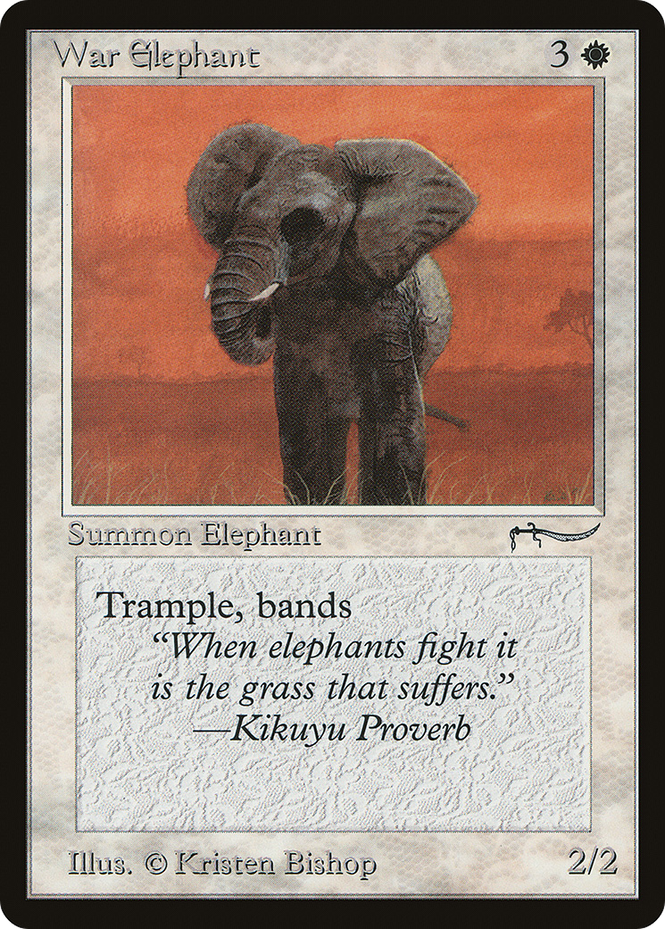 War Elephant Card Image