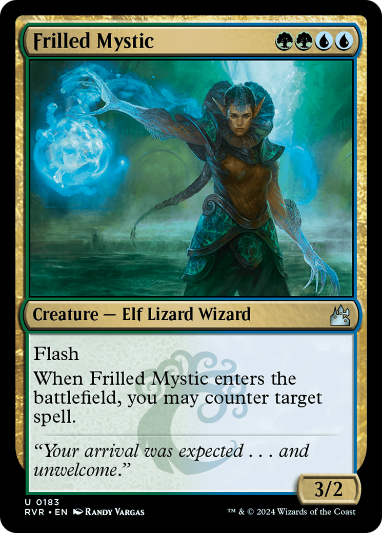 Frilled Mystic Card Image