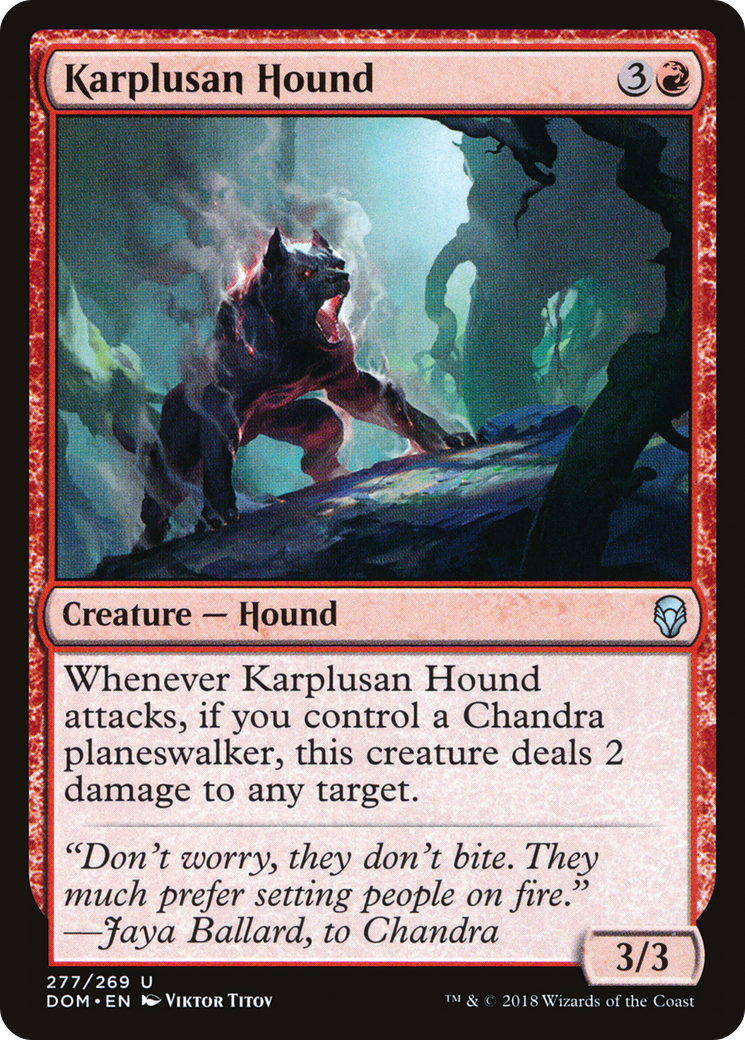 Karplusan Hound Card Image