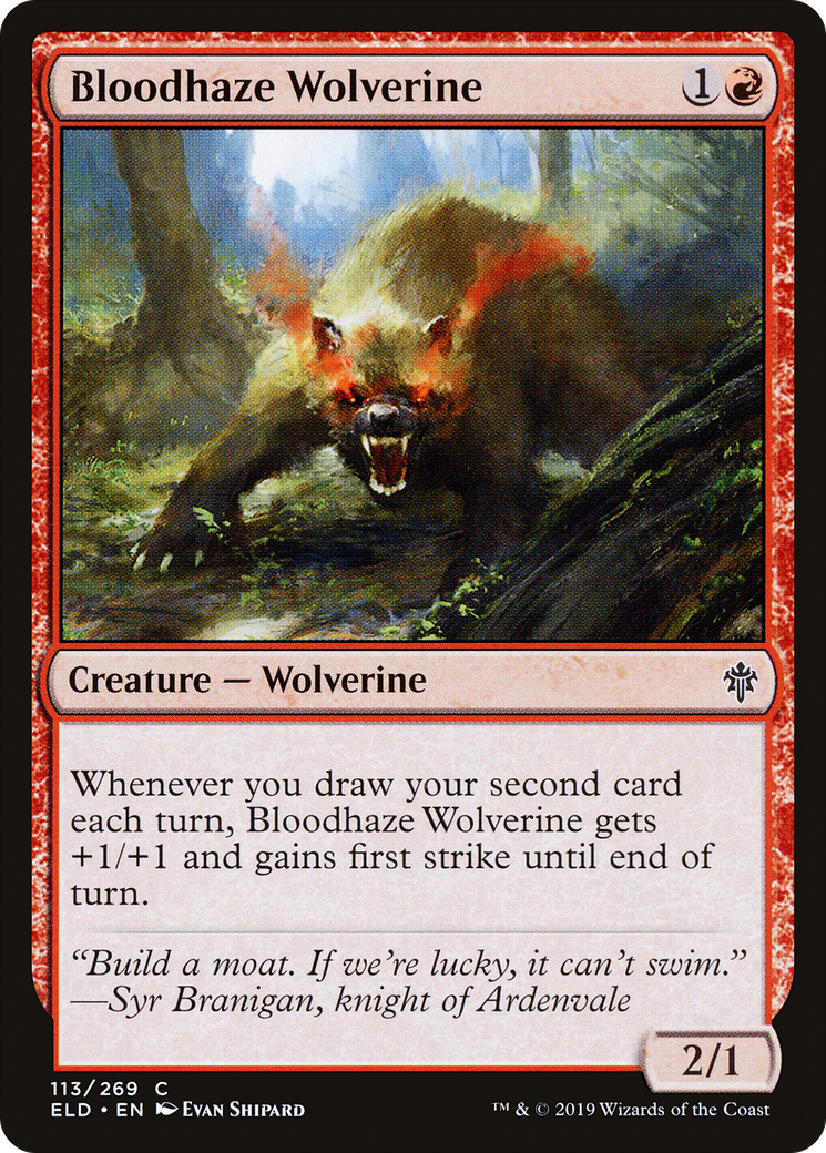 Bloodhaze Wolverine Card Image