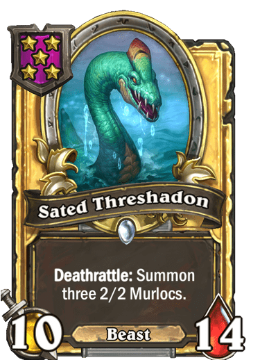 Sated Threshadon Card Image