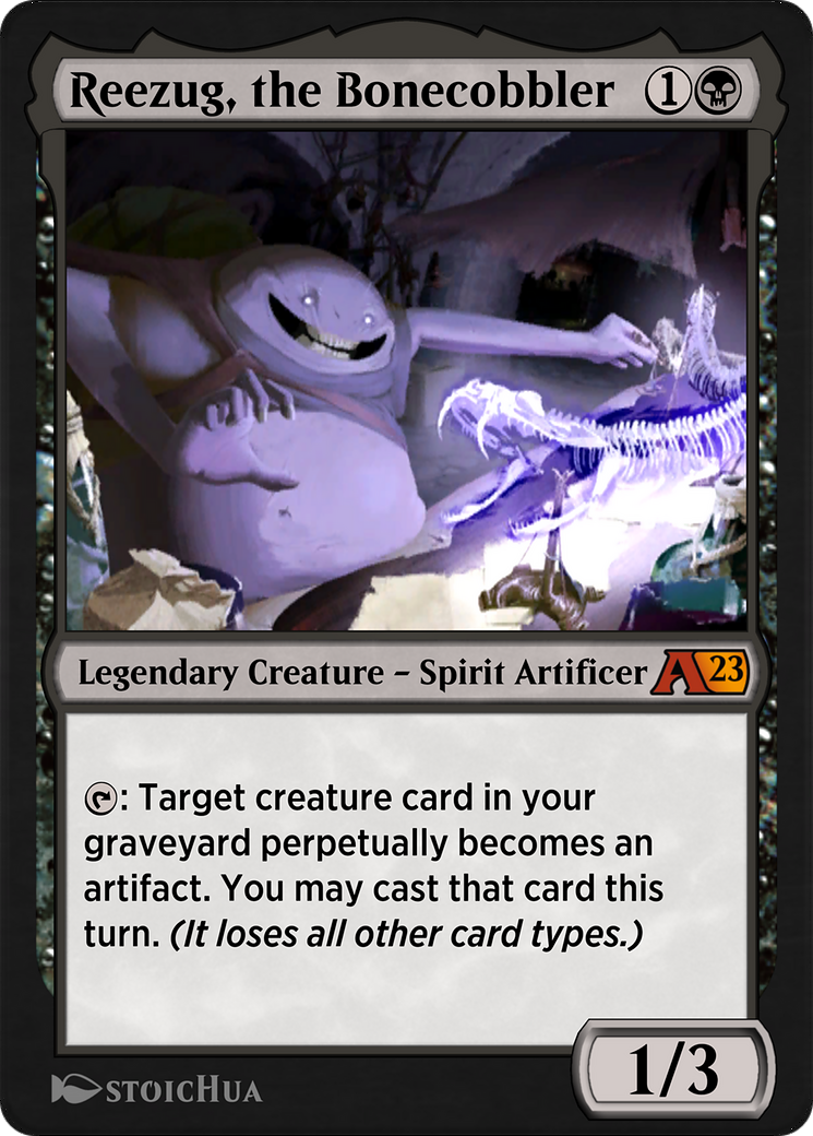 Reezug, the Bonecobbler Card Image