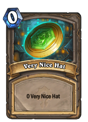 Very Nice Hat Card Image