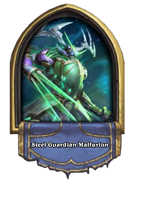 Steel Guardian Malfurion Card Image