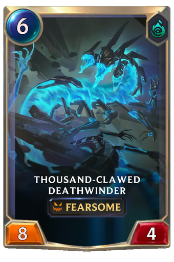 Thousand-Clawed Deathwinder Card Image