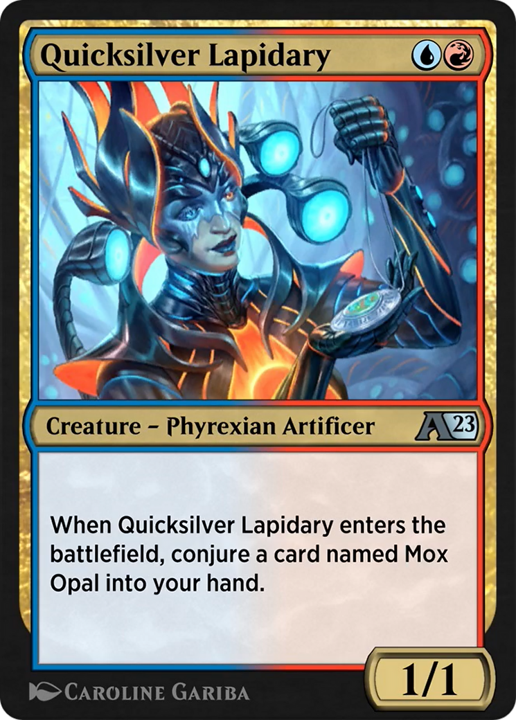 Quicksilver Lapidary Card Image