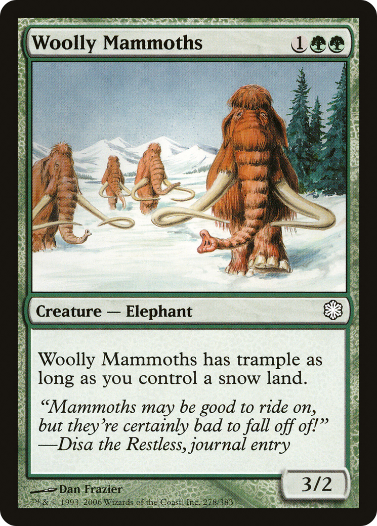Woolly Mammoths Card Image