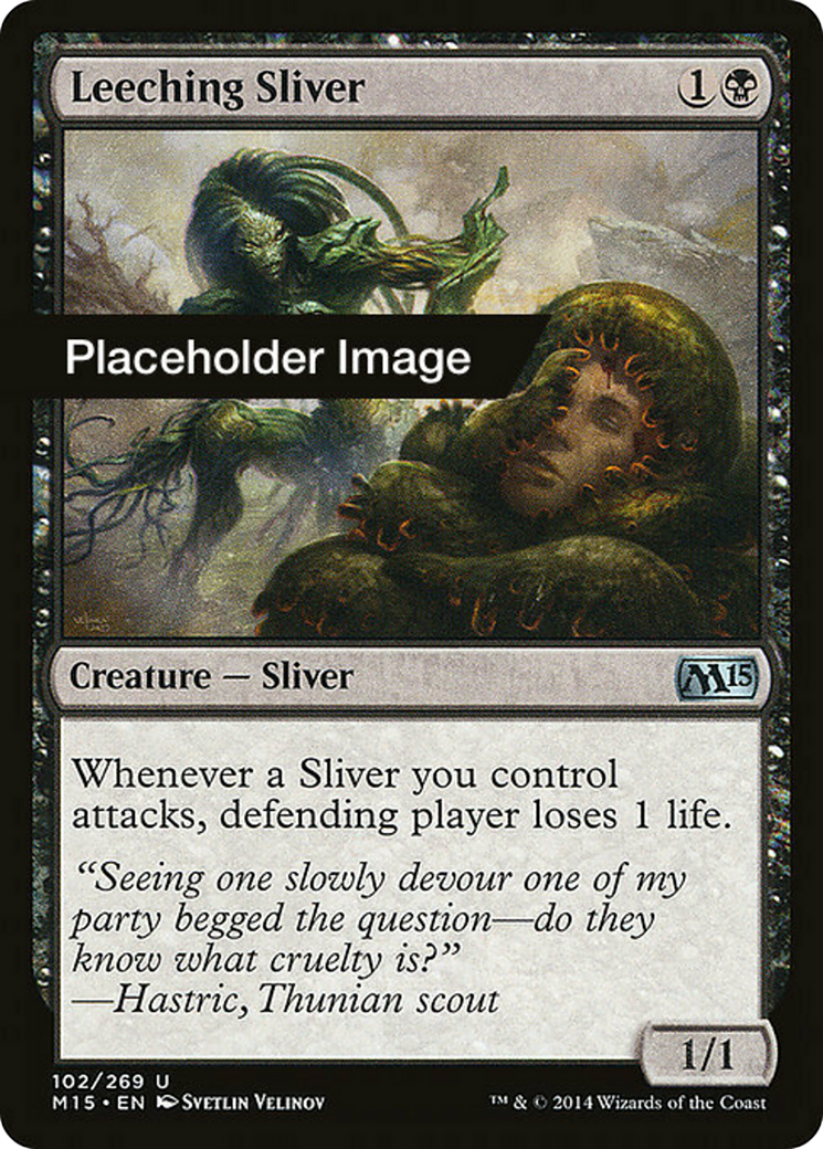 Leeching Sliver Card Image