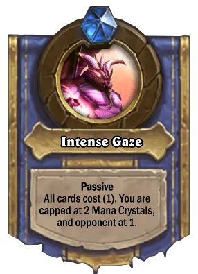 Intense Gaze Card Image