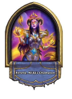 Xyrella, Mi'da's Champion Card Image