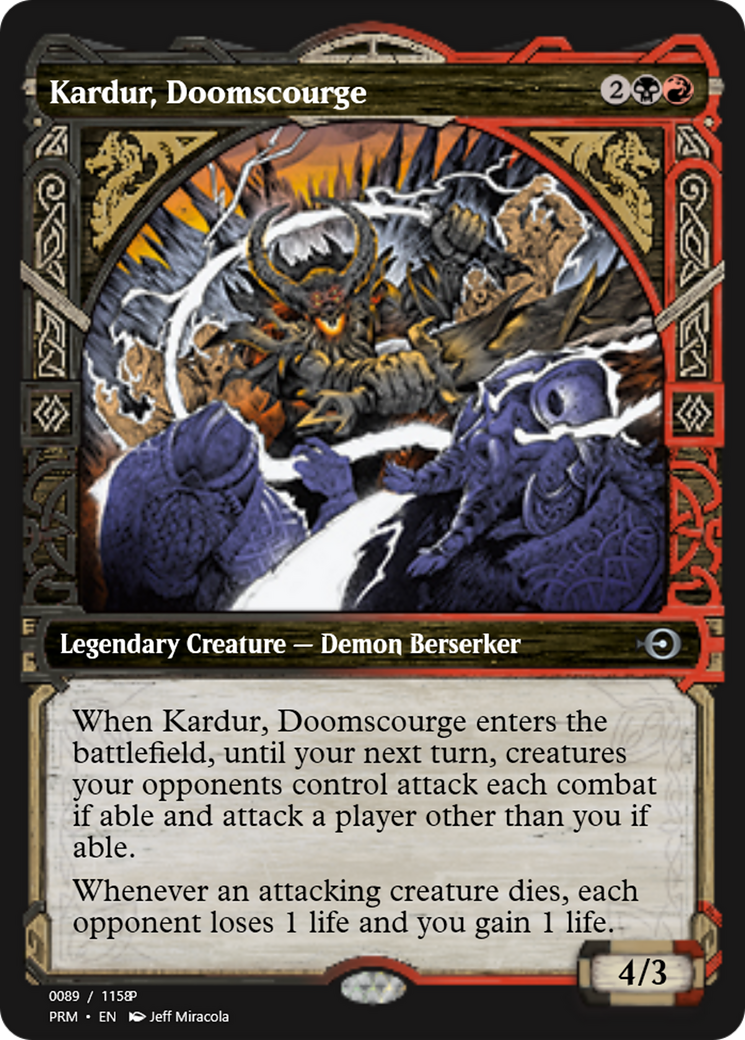Kardur, Doomscourge Card Image