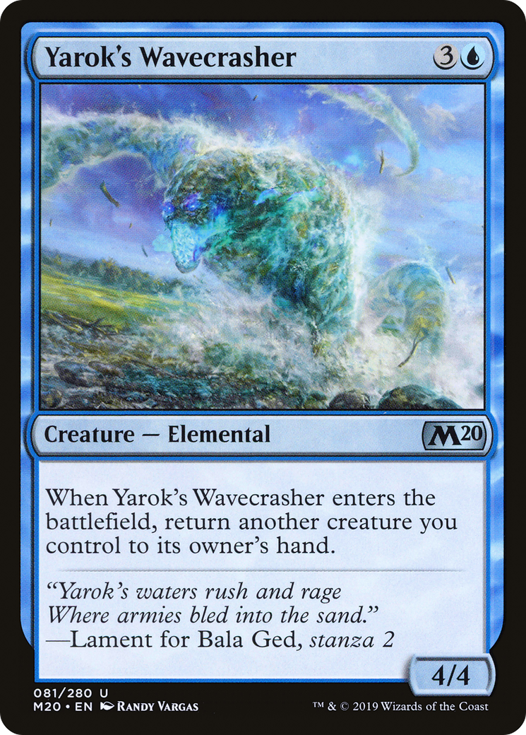 Yarok's Wavecrasher Card Image