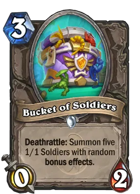 Bucket of Soldiers Card Image