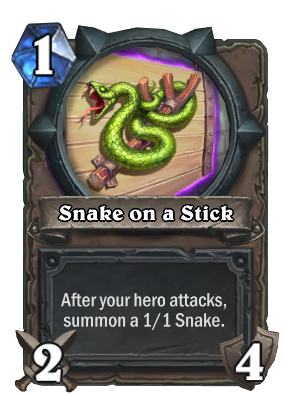 Snake on a Stick Card Image