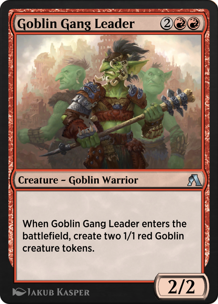 Goblin Gang Leader Card Image