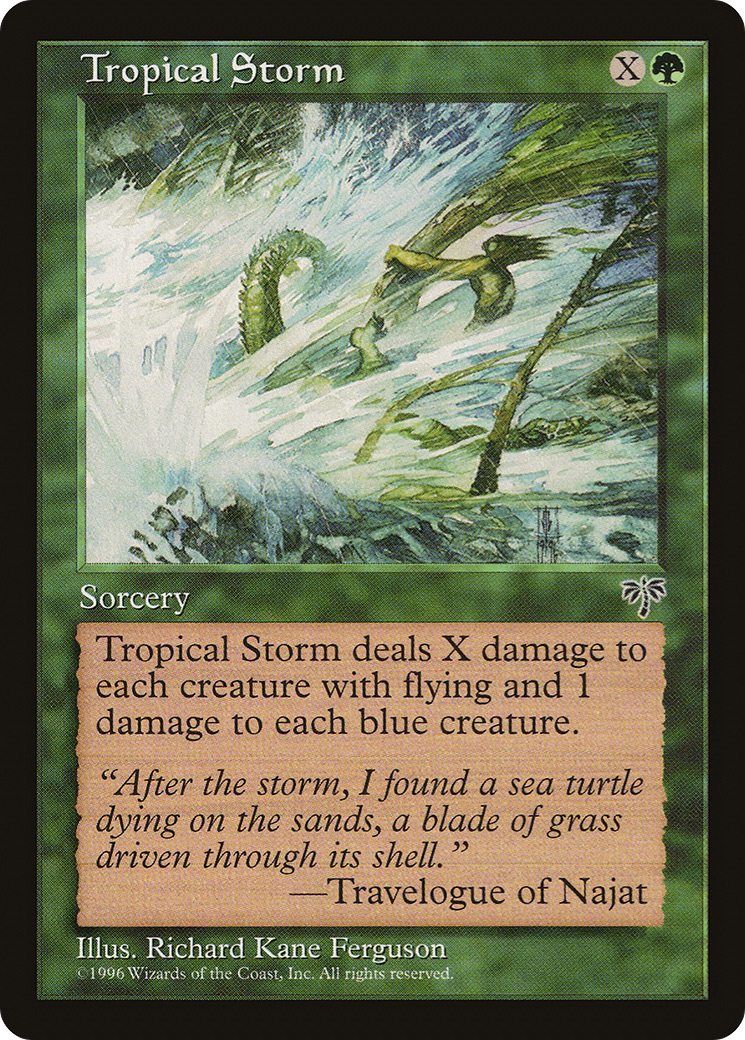Tropical Storm Card Image