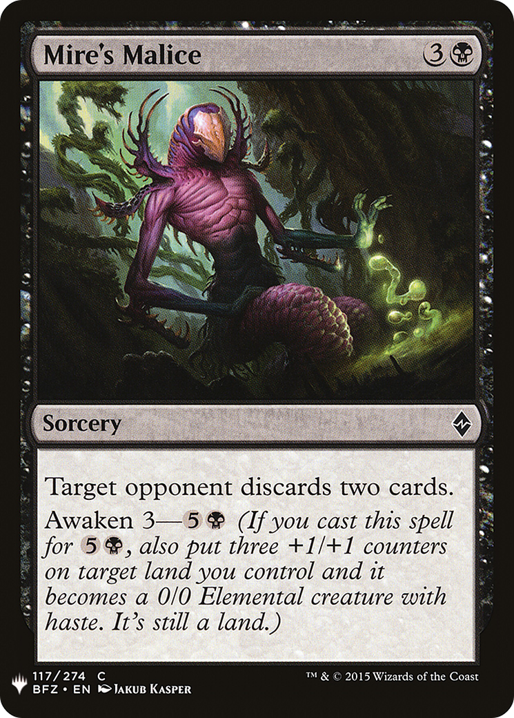 Mire's Malice Card Image