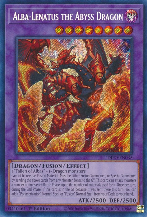 Alba-Lenatus the Abyss Dragon Card Image