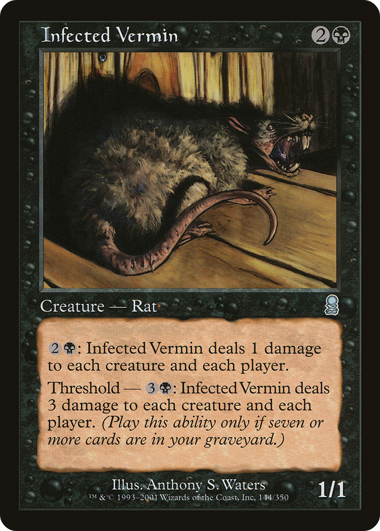 Infected Vermin Card Image