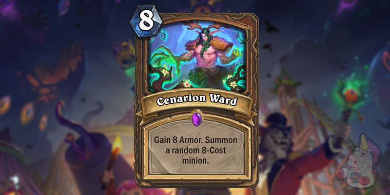 Cenarion Ward is a New Druid Card Revealed for Hearthstone's Darkmoon Faire Expansion