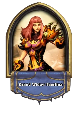 Grand Widow Faerlina Card Image