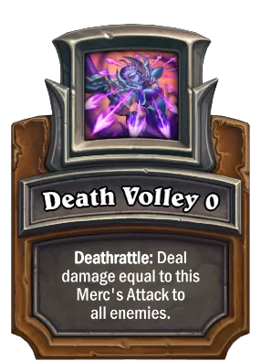 Death Volley {0} Card Image