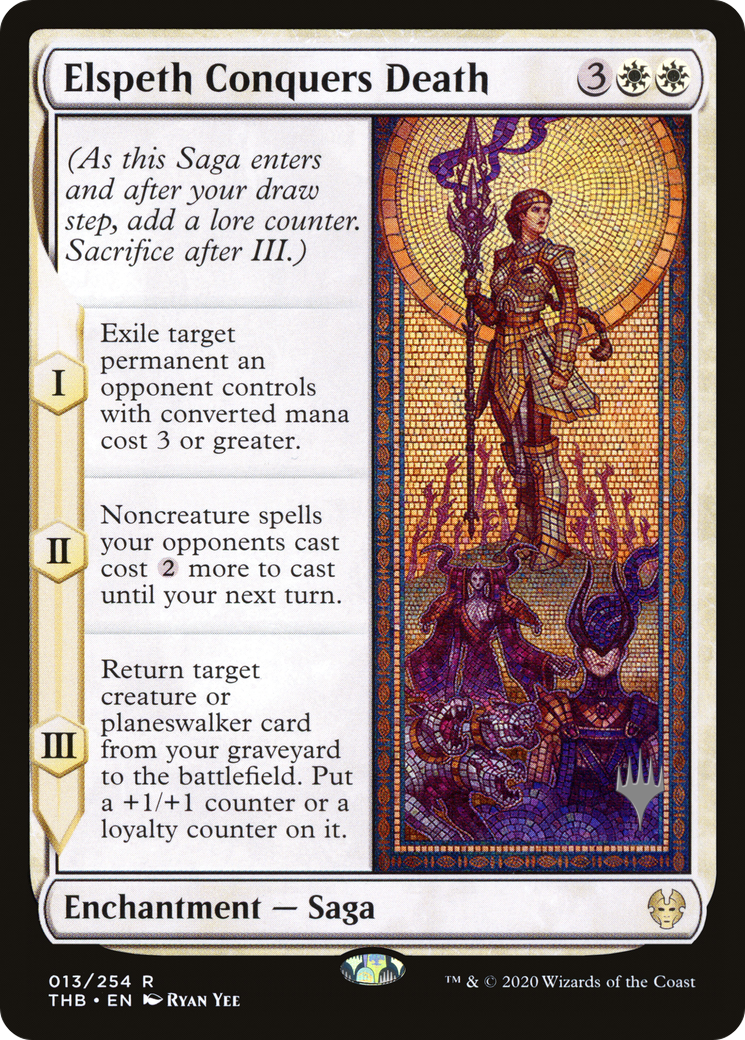 Elspeth Conquers Death Card Image