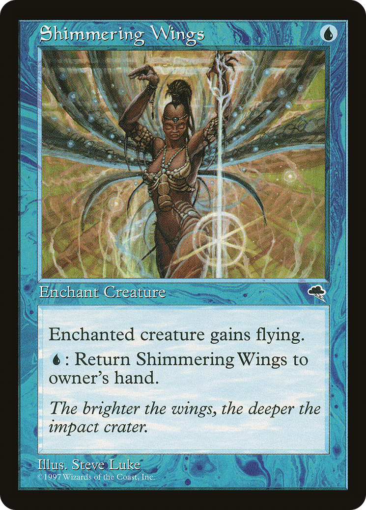 Shimmering Wings Card Image