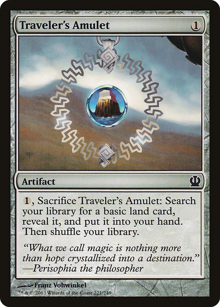 Traveler's Amulet Card Image