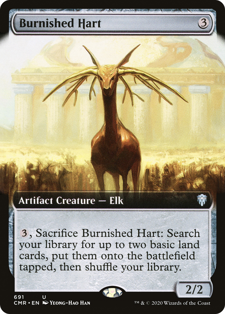 Burnished Hart Card Image