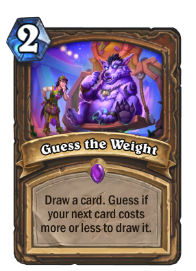 Guess the Weight Card Image