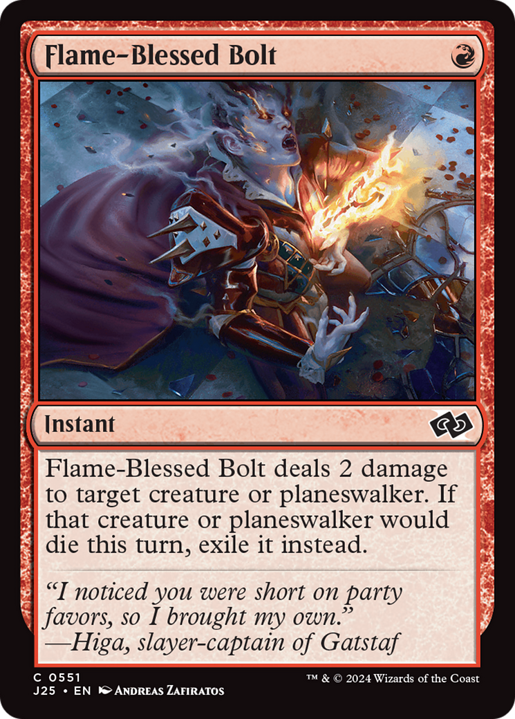 Flame-Blessed Bolt Card Image