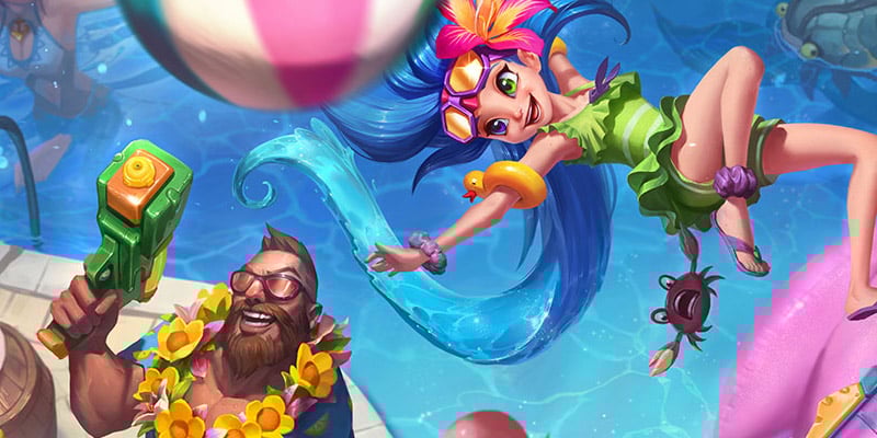 Pool Party Skins, Major Balance Changes, and the Ruination Event are Coming To Runeterra Soon