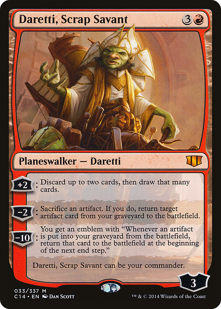 Daretti, Scrap Savant Card Image