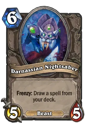 Darnassian Nightsaber Card Image