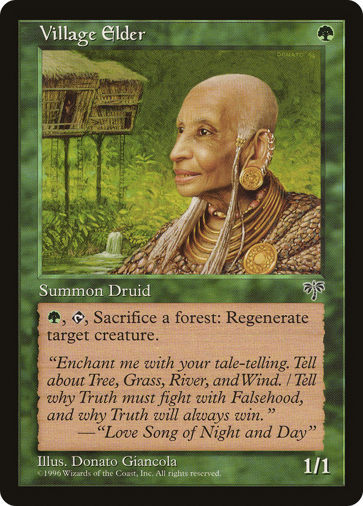 Village Elder Card Image