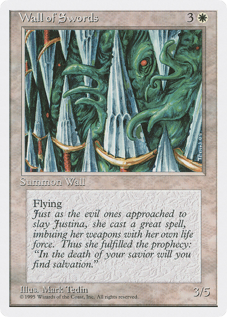 Wall of Swords Card Image