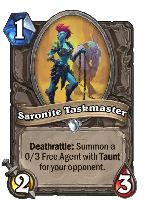 Saronite Taskmaster Card Image