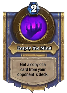 Empty the Mind Card Image