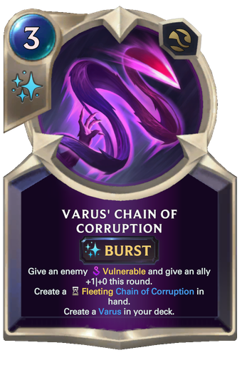 Varus' Chain of Corruption Card Image