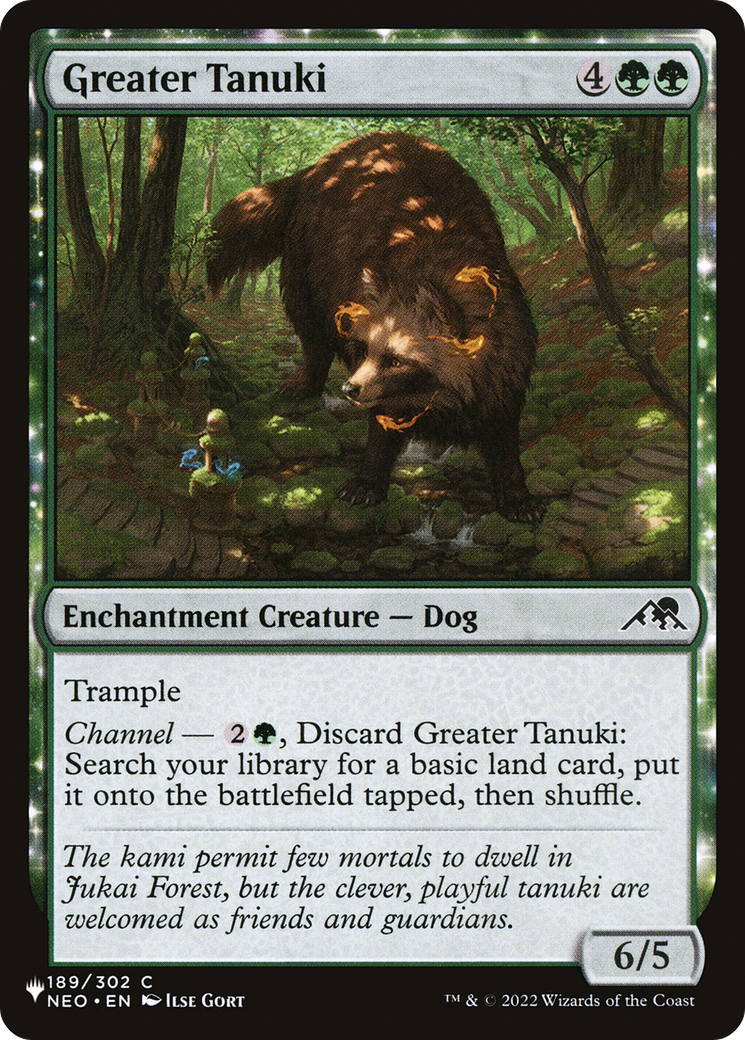 Greater Tanuki Card Image