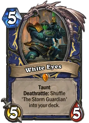 White Eyes Card Image